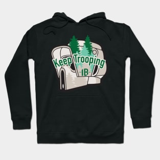 Keep Trooping Biker Hoodie